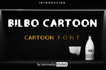 Bilbo Cartoon Display Font
