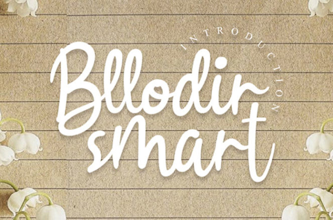 Bllodir Smart Calligraphy Font