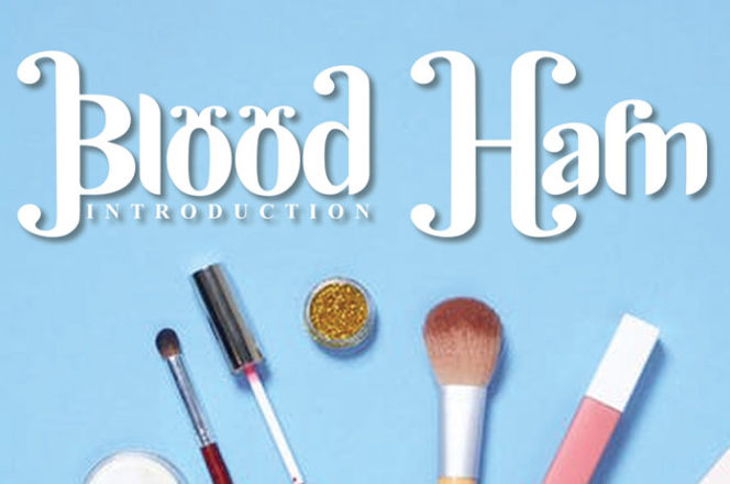 Blood Ham Decorative Font