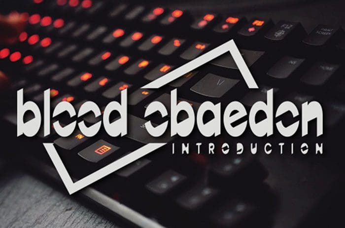 Blood Obaedon Serif Font