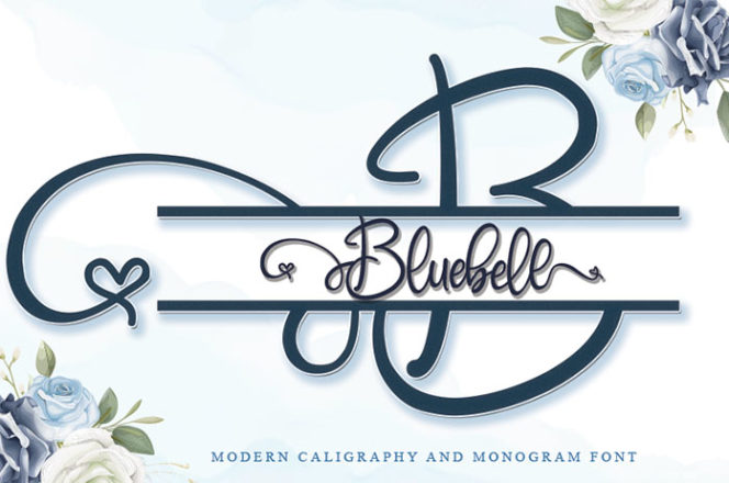 Free Bluebell Script Font