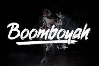 Boomboyah Display Font