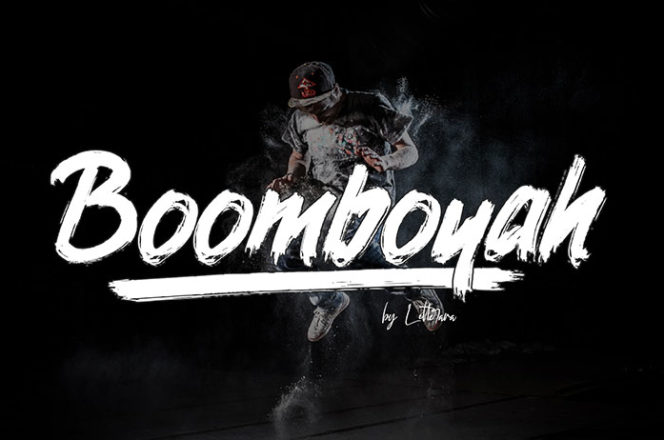 Free Boomboyah Display Font