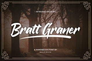 Bratt Graner Handwritten Font