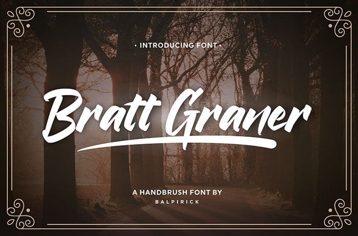 Graner Handwritten Font