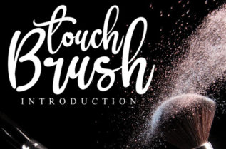 Brush Touch Brush Font