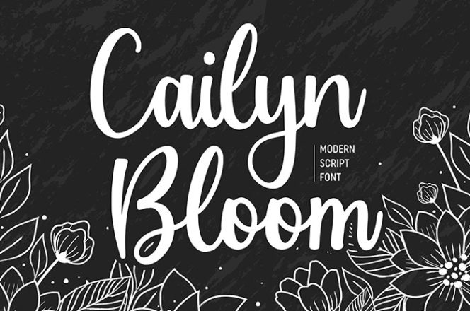 Cailyn Bloom Script Font