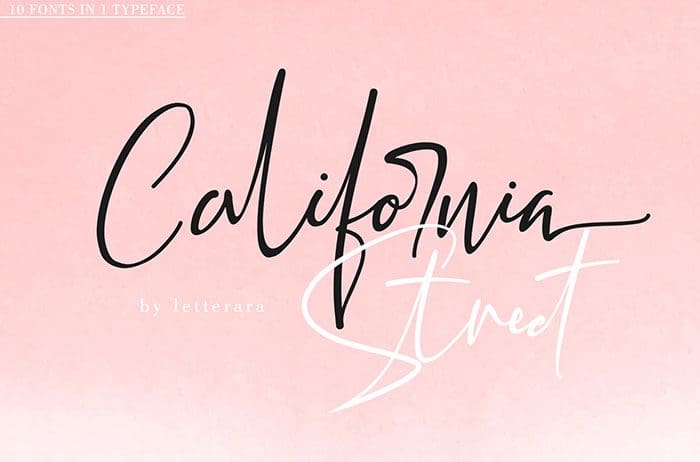 Callifornia Street Handwritten Font