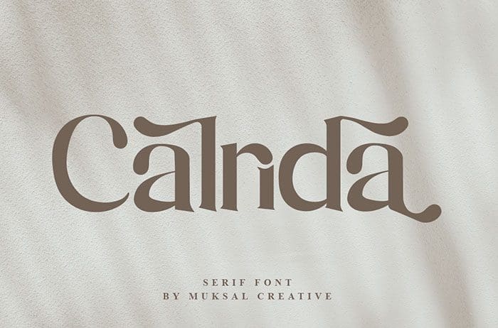 Calrida Serif Font