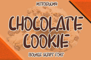 Chocolate Cookie Handwritten Font