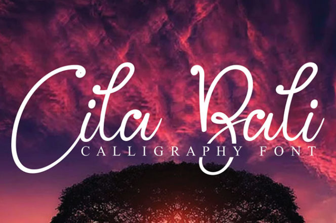Cila Bali Calligraphy Font