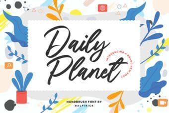 Daily Planet Handwritten Font