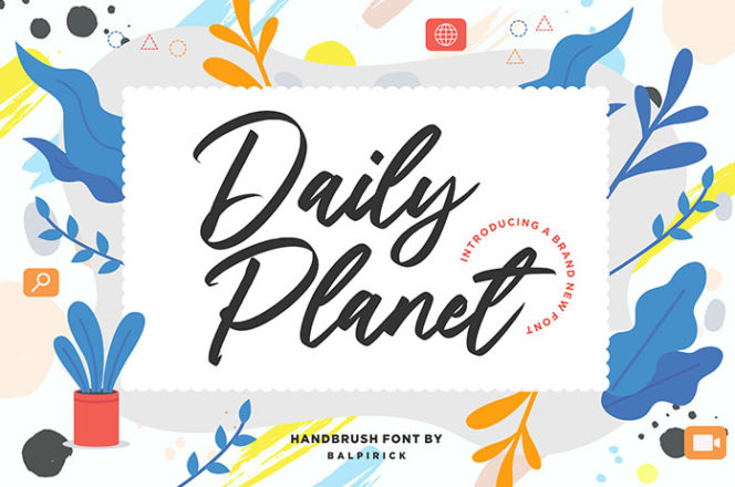 Daily Planet Handwritten Font