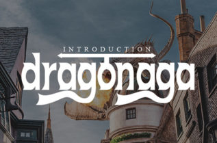 Free Dragonaga Serif Font