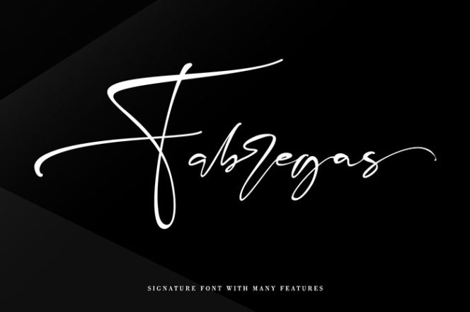 Free Fabregas Handwritten Font