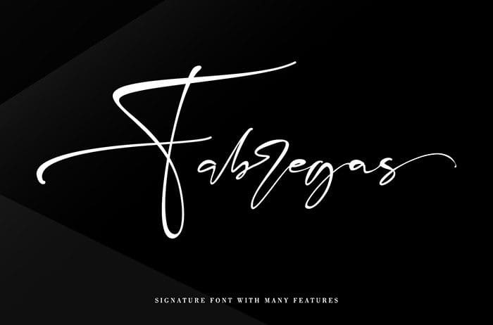 Fabregas Handwritten Font