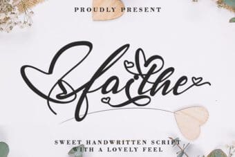Faithe Script Font