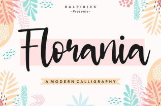 Free Florania Calligraphy Font