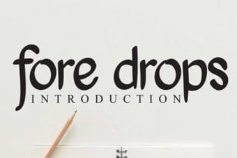 Fore Drops Serif Font