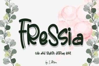 Fressia Handwritten Font