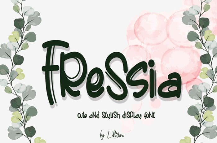 Fressia Handwritten Font