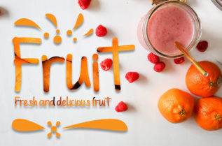 Fruit Display Font