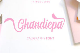 Free Ghandiepa Script Font