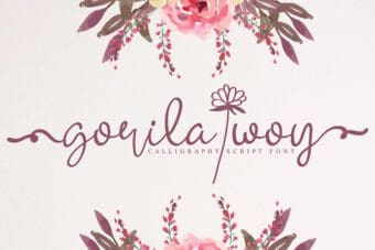 Gorila Woy Calligraphy Font
