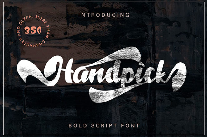Free Handpick Script Font