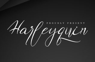 Harleyquin Handwritten Font