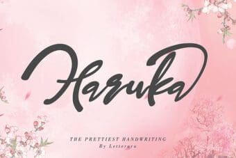 Haruka Handwritten Font