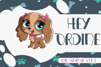 Hey Ordine Handwritten Font