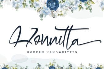 Honnitta Script Font