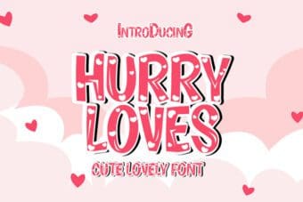 Hurry Loves Handwritten Font
