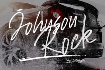 Johnson Rock Handwritten Font