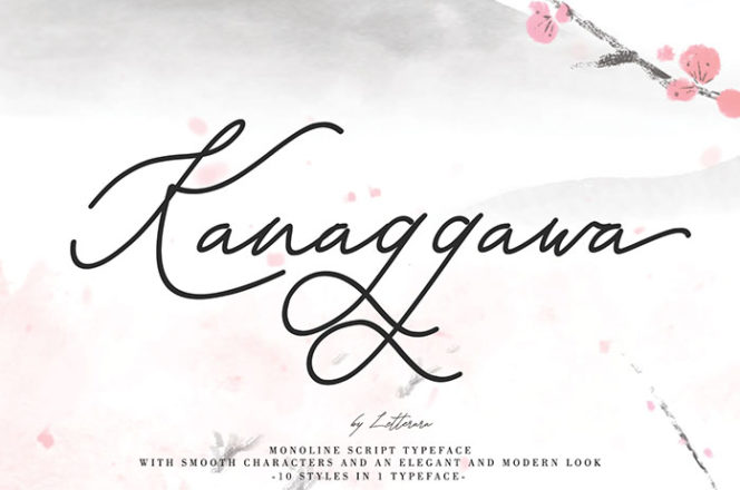 Kanaggawa Handwritten Font