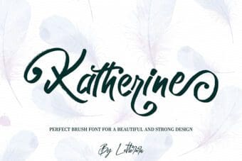 Katherine Brush Font