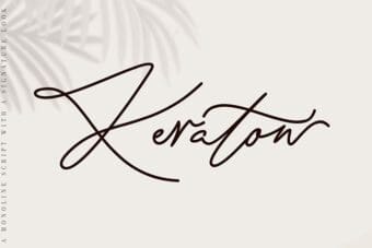 Keraton Script Font