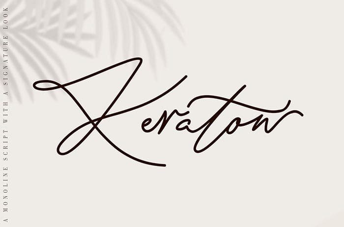 Keraton Script Font