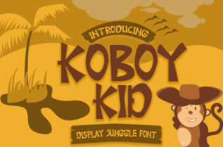 Koboy Kid Display Font