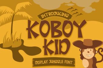 Koboy Kid Display Font