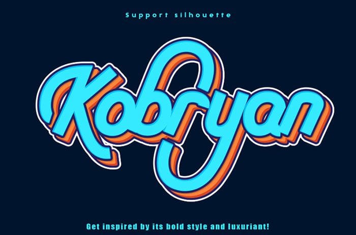 Kobryan Script Font