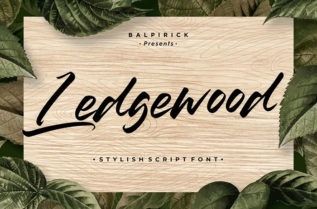 Ledgewood Stylish Script Font