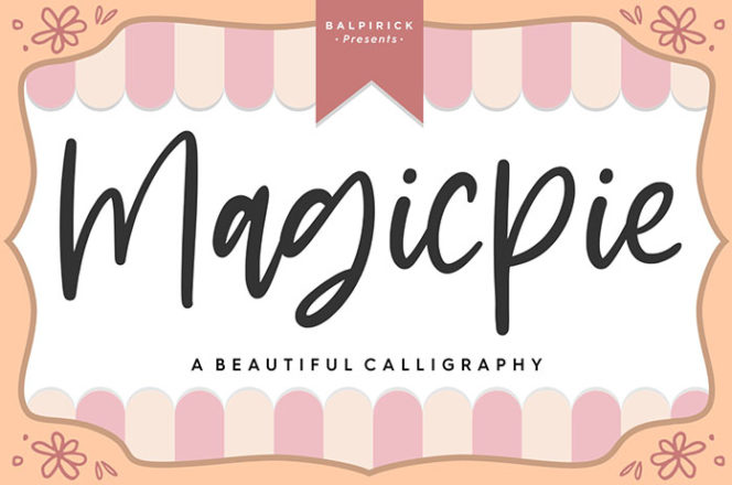 Magicpie Calligraphy Font