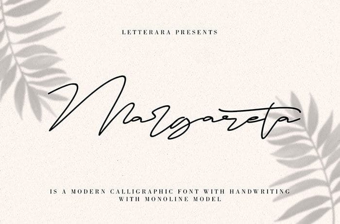 Margareta Script Font