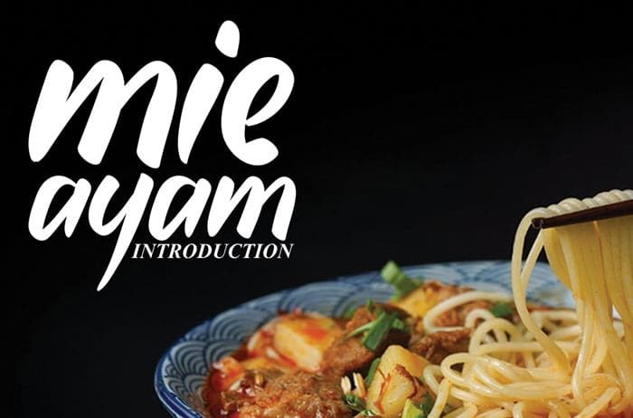 Mie Ayam Serif Font