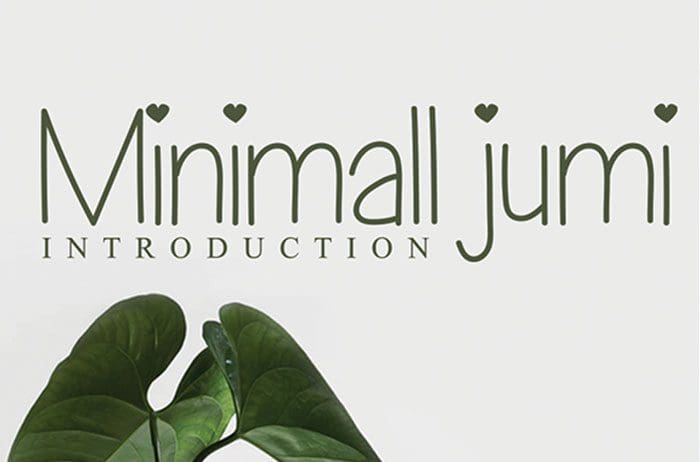 Minimall Jumi Serif Font