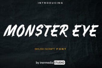 Monster EYE Handwritten Font