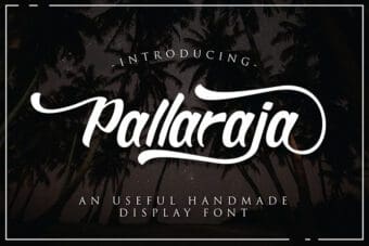 Pallaraja Display Font
