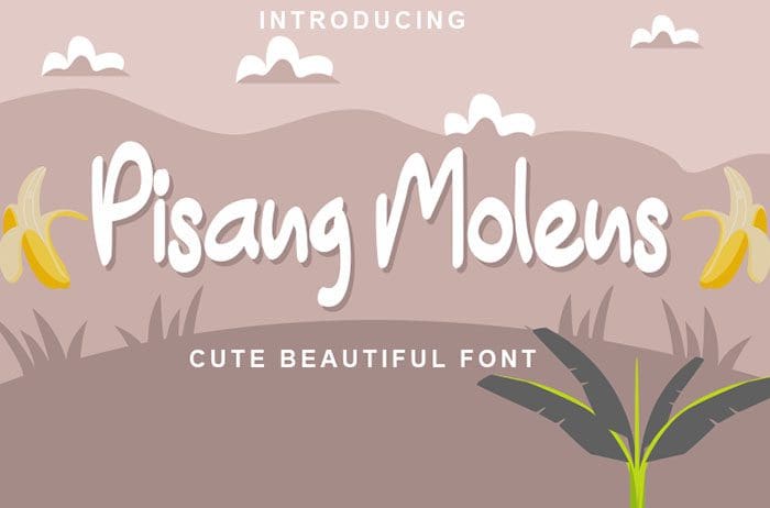 Pisang Molens Handwritten Font
